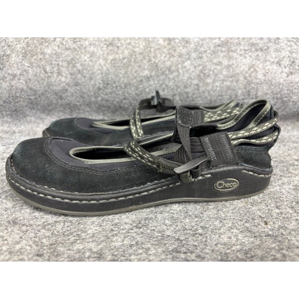 Chaco Outcross Closed Toe Shoes‎ Kids Youth 5 Black Strap Outdoor Trail Water